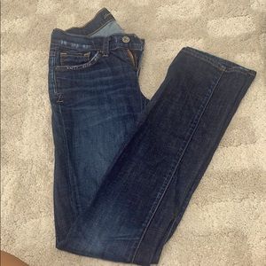 Lucky Brand Mid-Rise Straight Leg Jeans